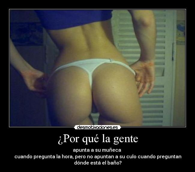 ¿Por qué la gente -