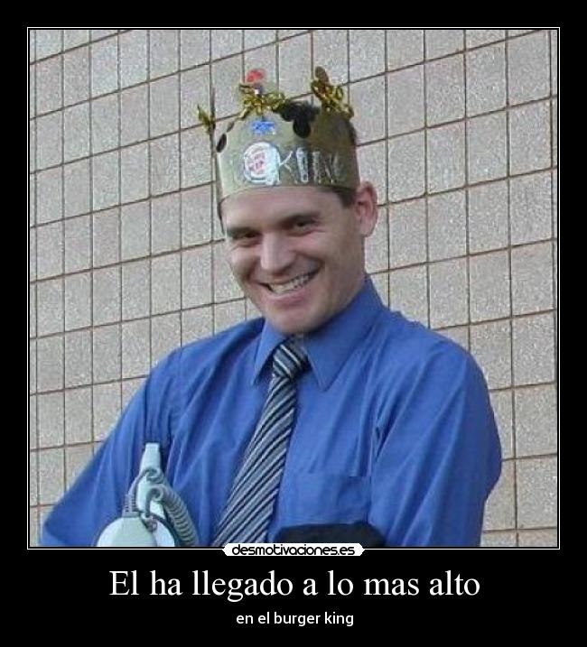 El ha llegado a lo mas alto - 