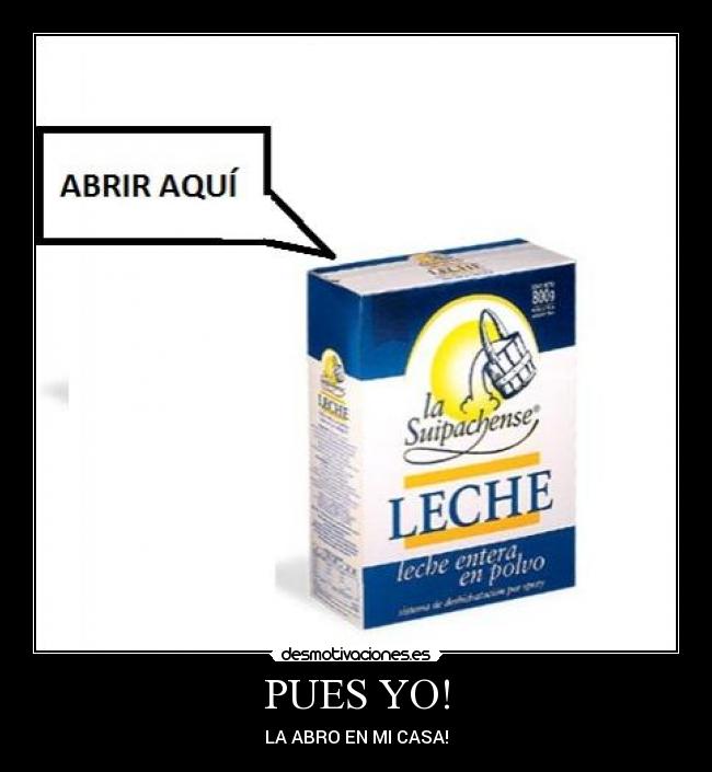 PUES YO! - 