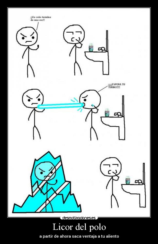 Licor del polo - a partir de ahora saca ventaja a tu aliento