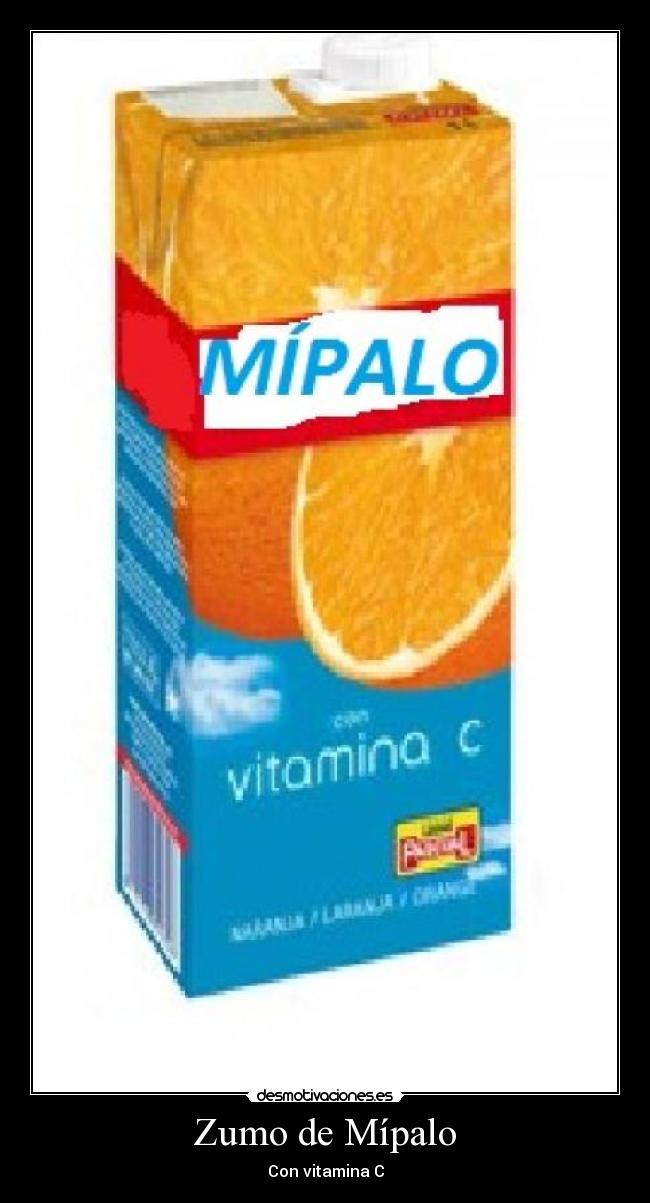 Zumo de Mípalo - Con vitamina C