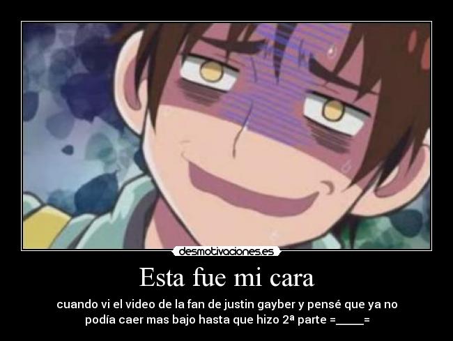 Esta fue mi cara - 
