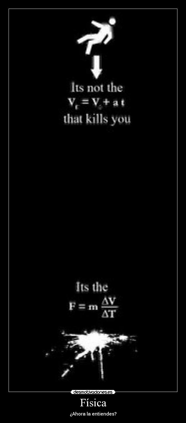carteles fisica ahora entiendes desmotivaciones