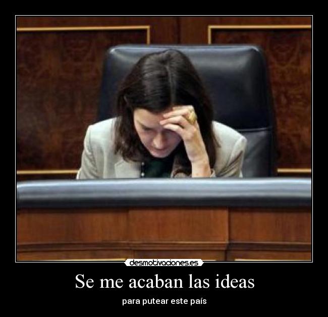 Se me acaban las ideas - 
