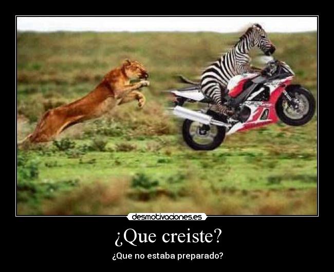 ¿Que creiste? - 