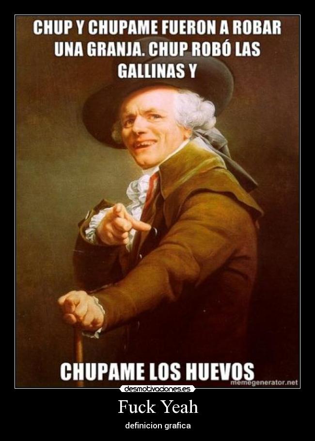 Fuck Yeah - definicion grafica