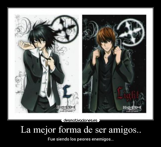 carteles amigos death note desmotivaciones