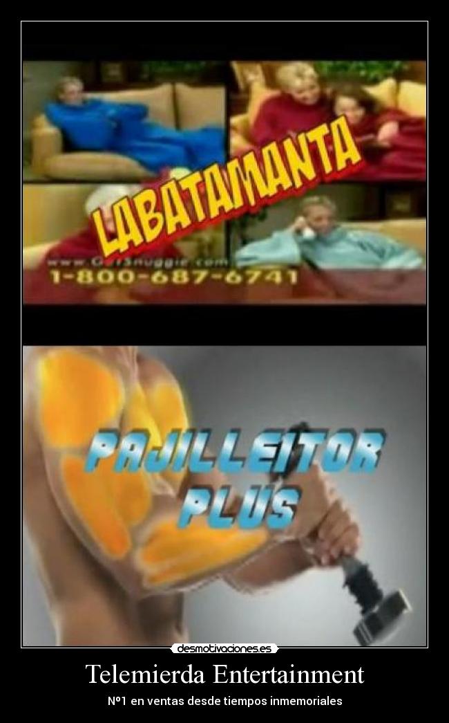 Telemierda Entertainment - Nº1 en ventas desde tiempos inmemoriales