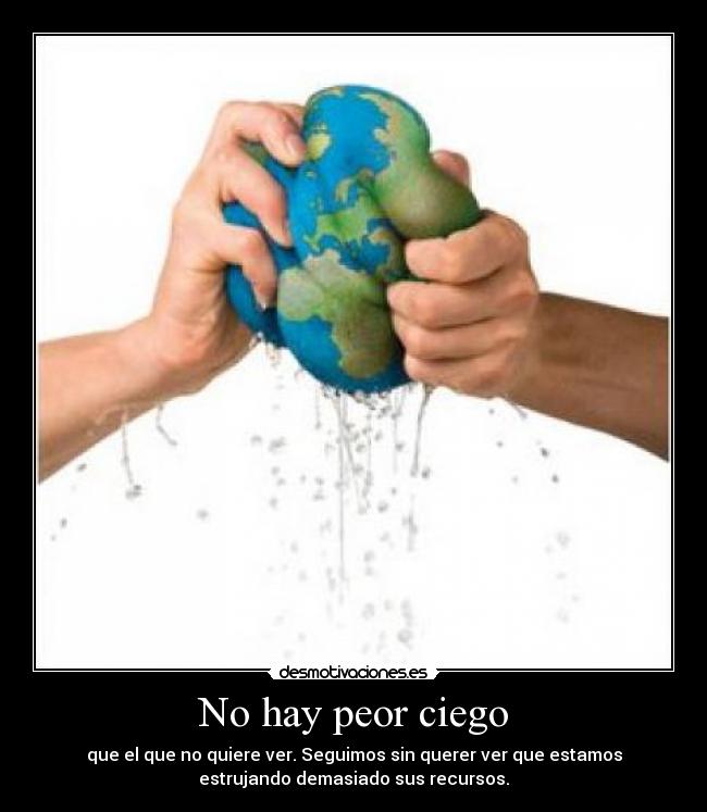 No hay peor ciego -