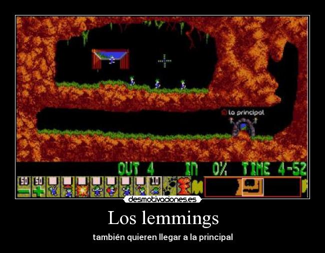 Los lemmings - 