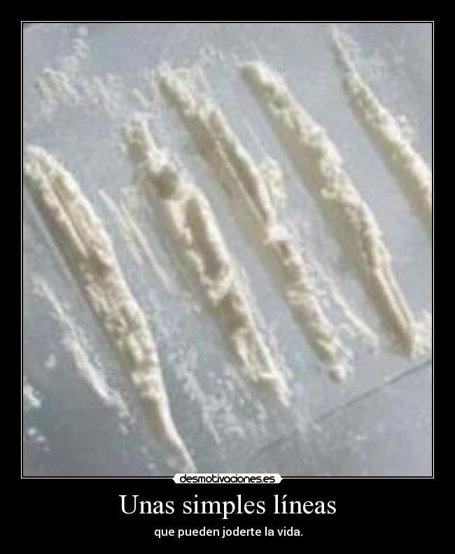 Unas simples líneas - que pueden joderte la vida.