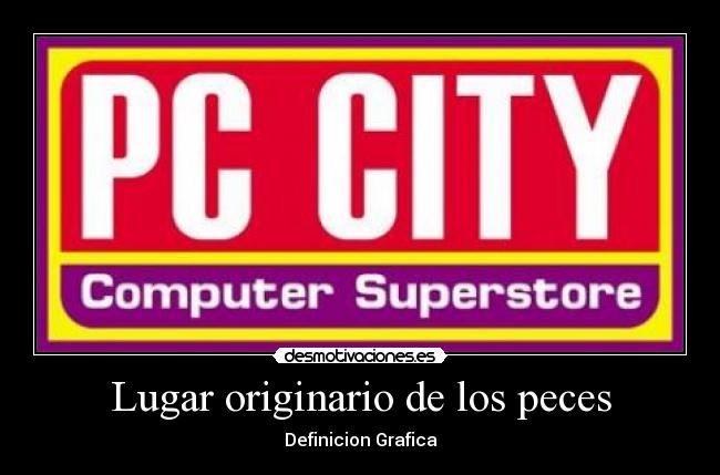 Lugar originario de los peces - 