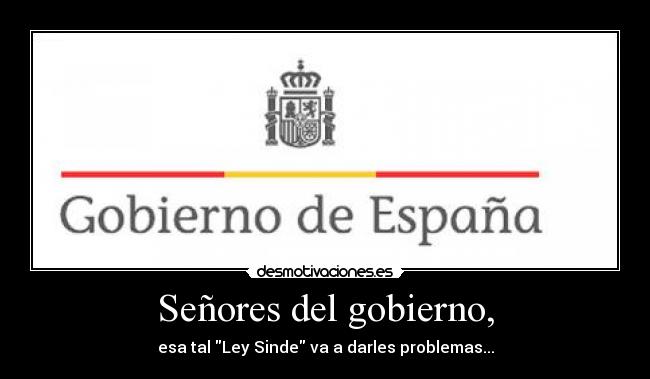 carteles gobierno sinde desmotivaciones