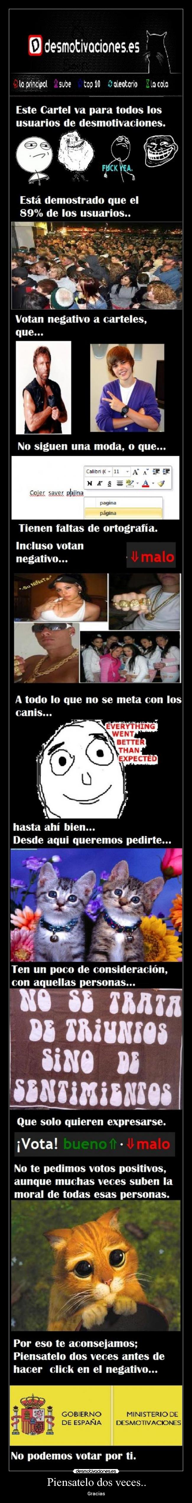 Piensatelo dos veces.. - 