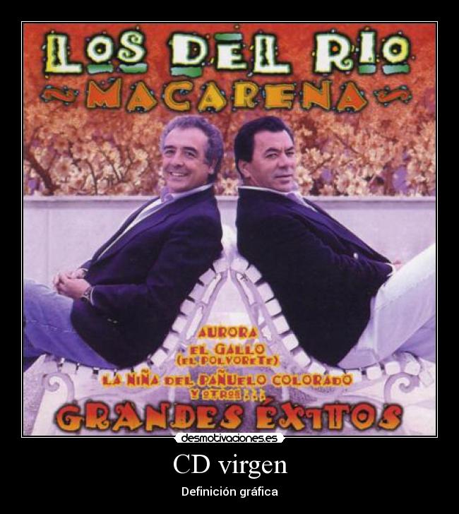 CD virgen - Definición gráfica