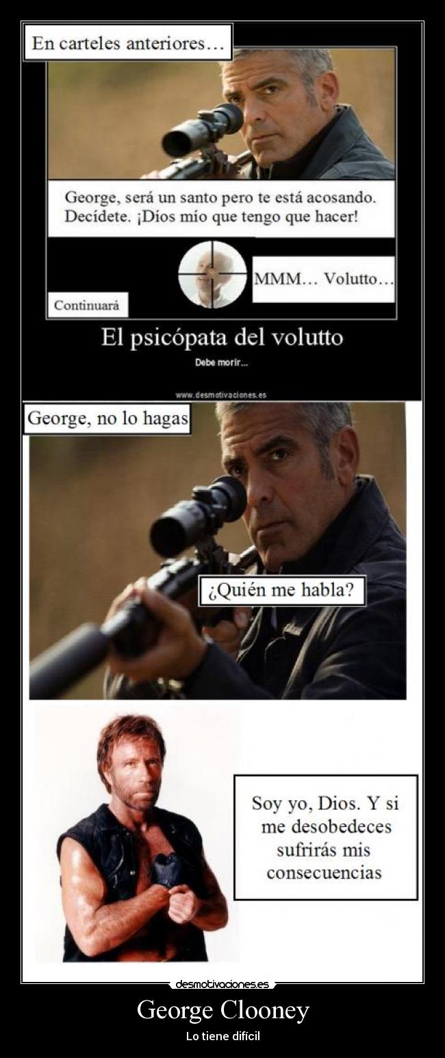 George Clooney - Lo tiene difícil