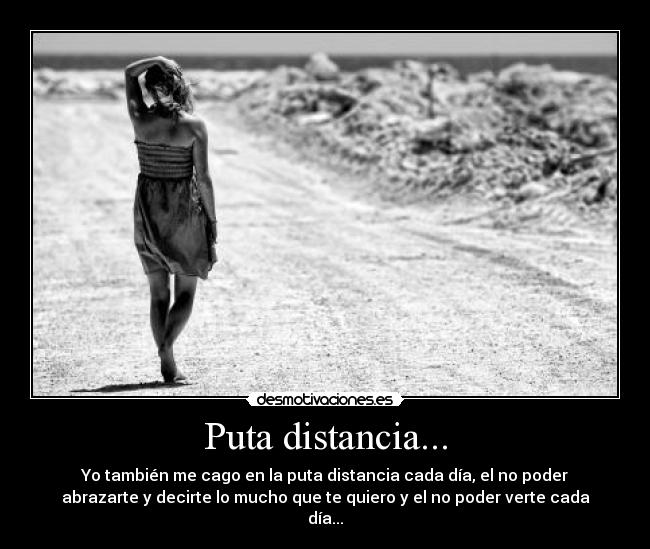 carteles distancia amor distancia dolor abrazos carino desmotivaciones