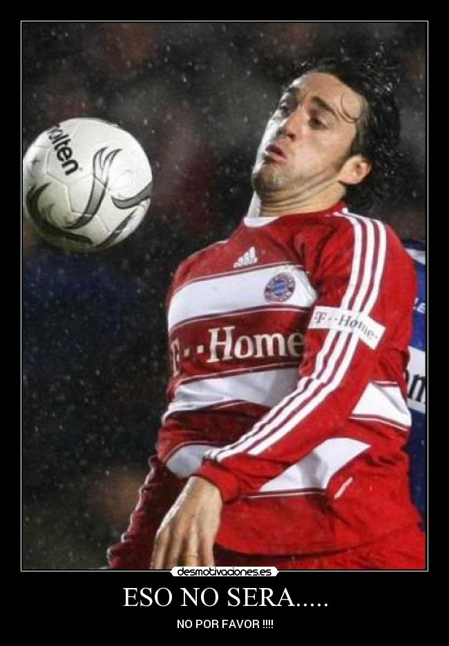 ESO NO SERA..... - NO POR FAVOR !!!!