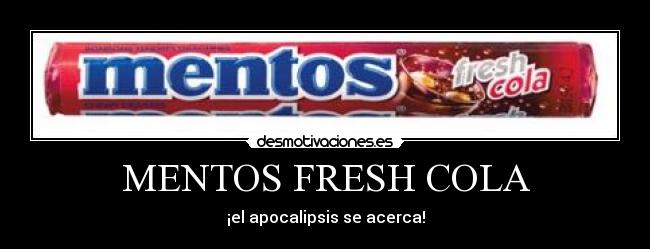 MENTOS FRESH COLA -