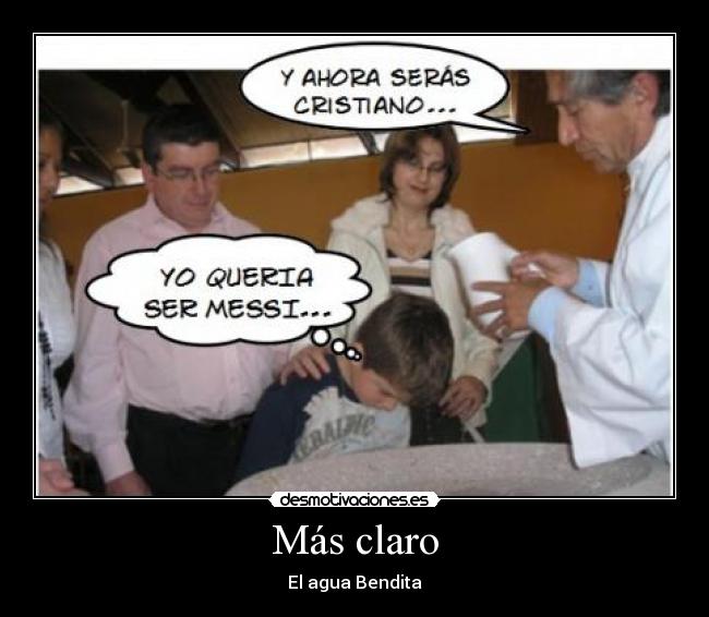 Más claro - El agua Bendita