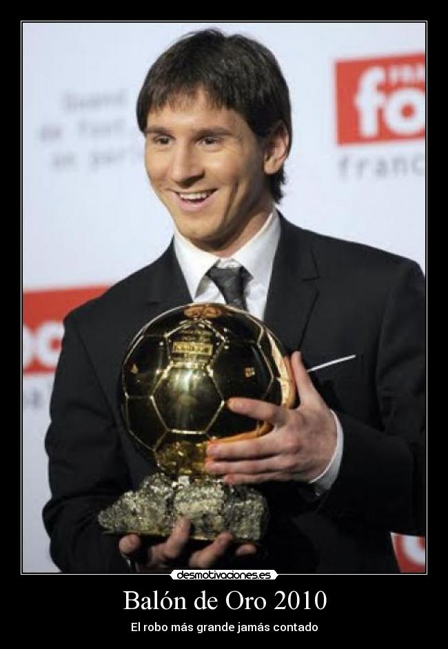 Balón de Oro 2010 - 