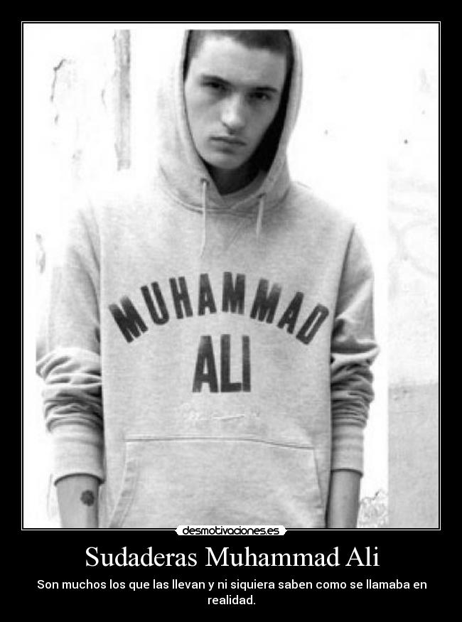 Sudaderas Muhammad Ali -