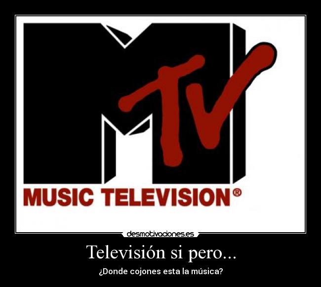 carteles television musica desmotivaciones