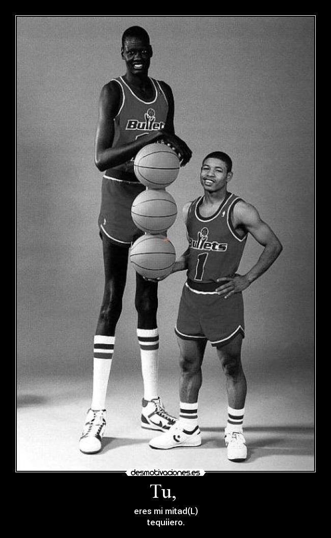 Tu, - eres mi mitad(L)
tequiiero.