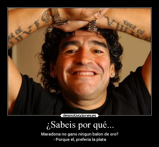 ¿Sabeis por qué... -