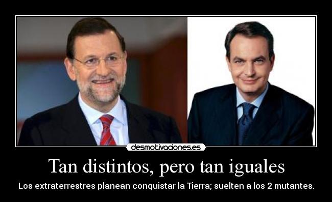 Tan distintos, pero tan iguales - Los extraterrestres planean conquistar la Tierra; suelten a los 2 mutantes.