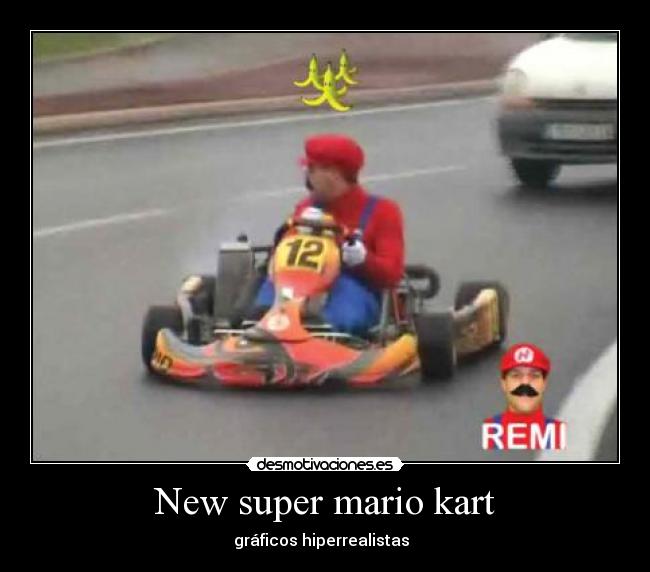 New super mario kart -