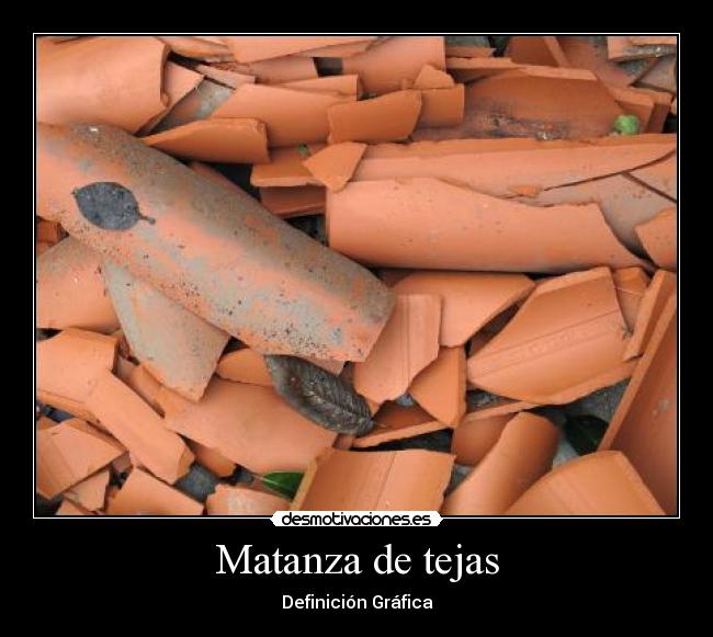 Matanza de tejas - 
