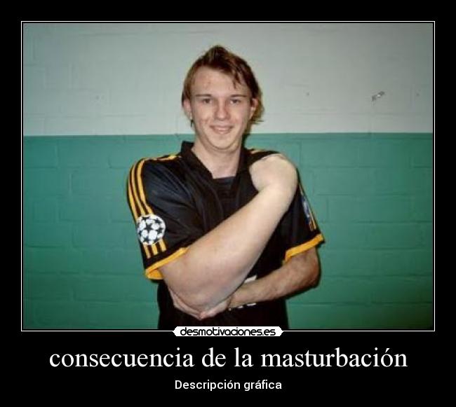 consecuencia de la masturbación - Descripción gráfica