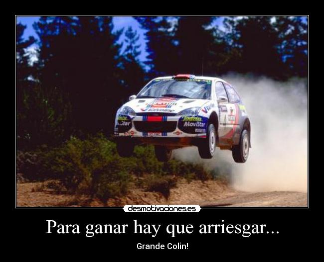 Para ganar hay que arriesgar... -