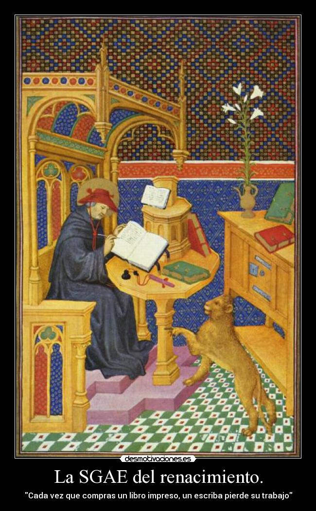 La SGAE del renacimiento. -