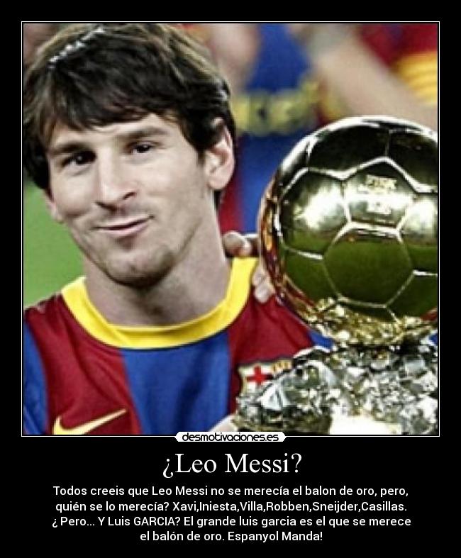 ¿Leo Messi? - 