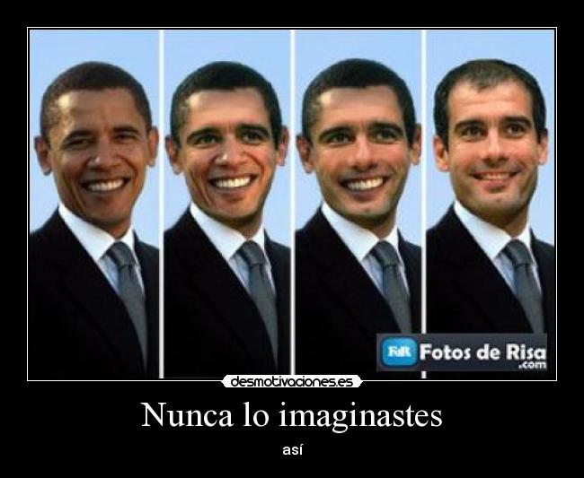 Nunca lo imaginastes -