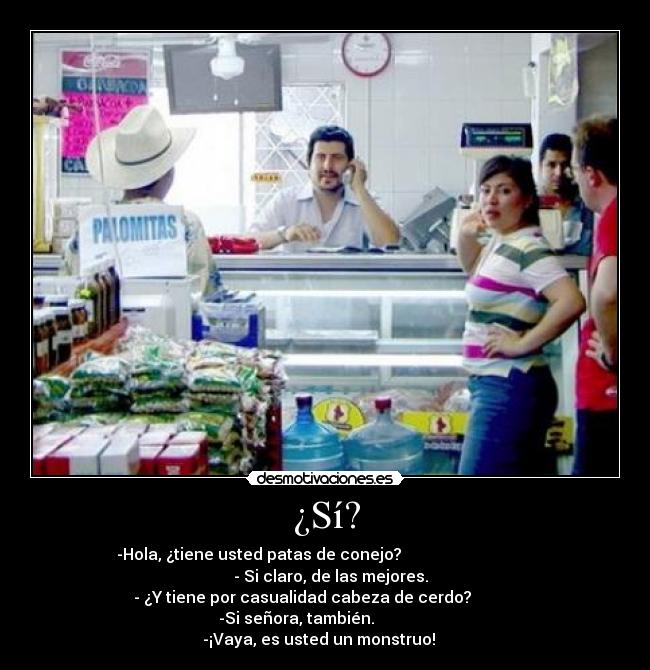 ¿Sí? - 