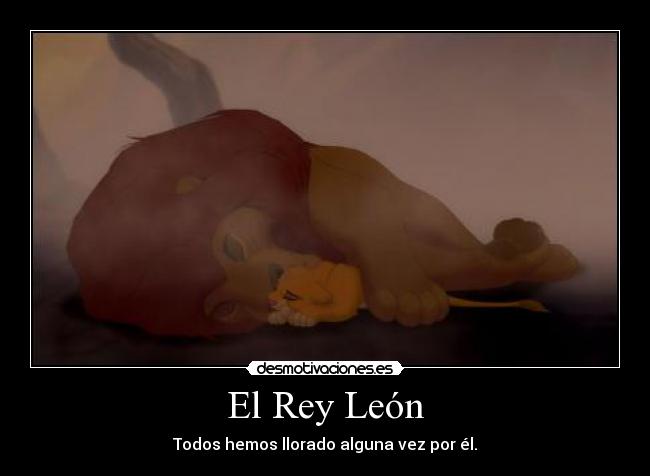 carteles rey leon desmotivaciones