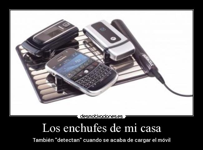 Los enchufes de mi casa - 