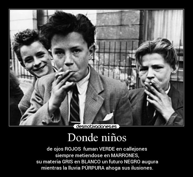 Donde niños - 