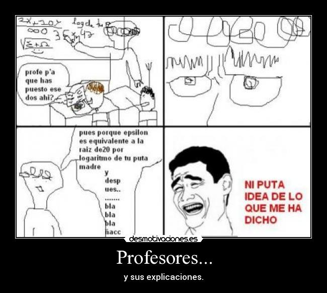 Profesores... -