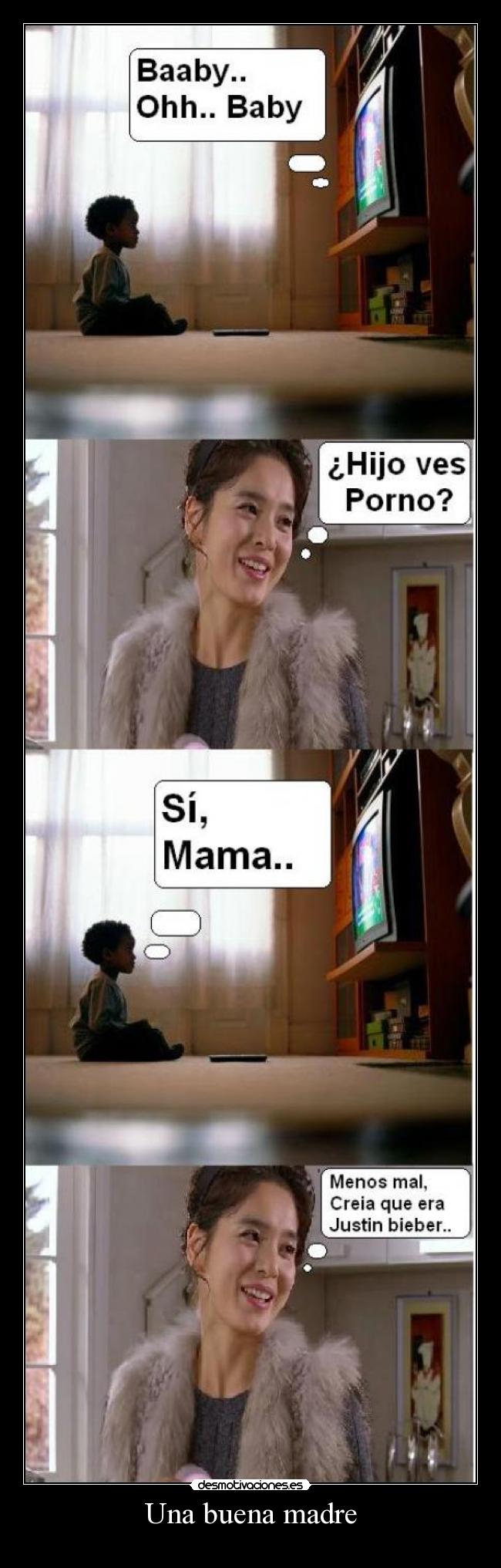 Una buena madre -