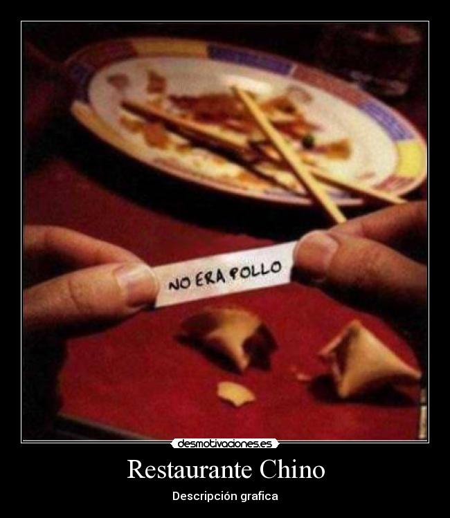 Restaurante Chino -