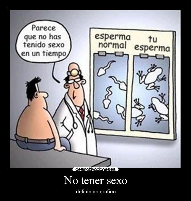 No tener sexo -