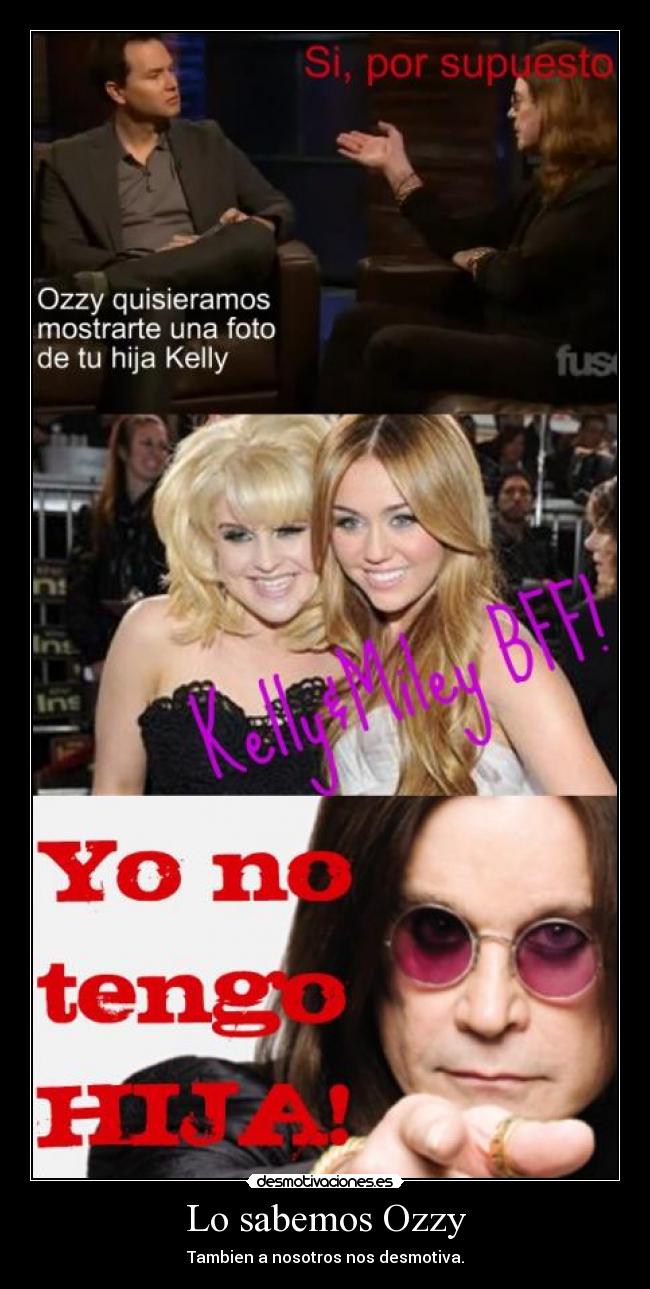 Lo sabemos Ozzy - 