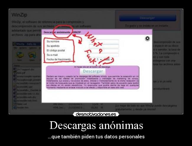 Descargas anónimas - 