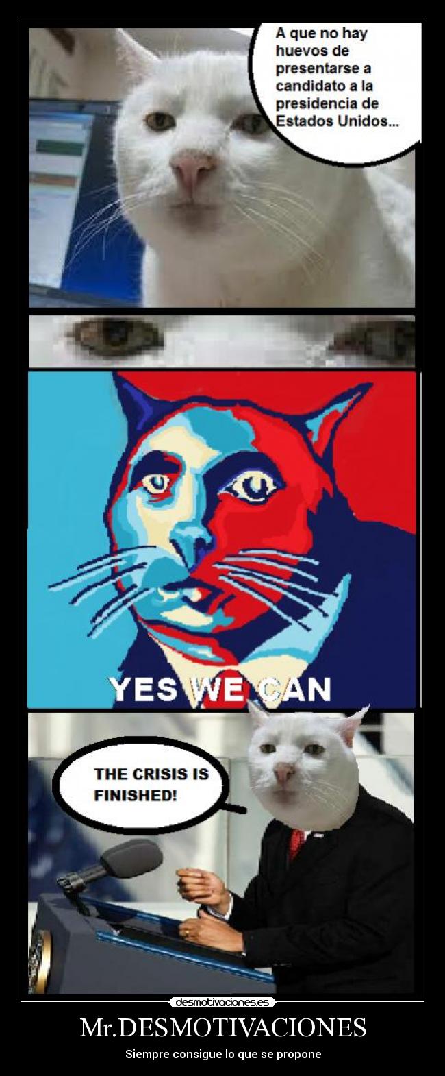 Mr.DESMOTIVACIONES - Siempre consigue lo que se propone