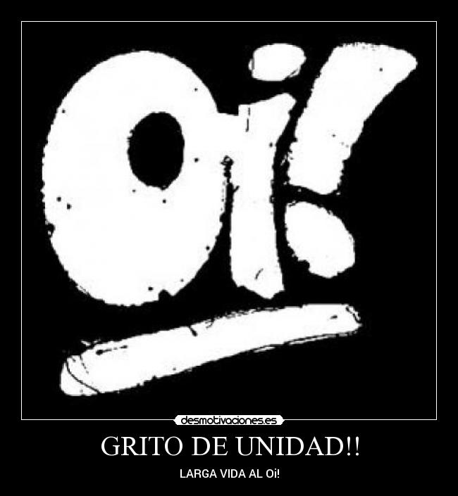 GRITO DE UNIDAD!! -