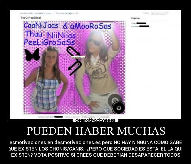 PUEDEN HABER MUCHAS -